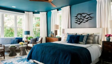 Bedroom Design in Blue