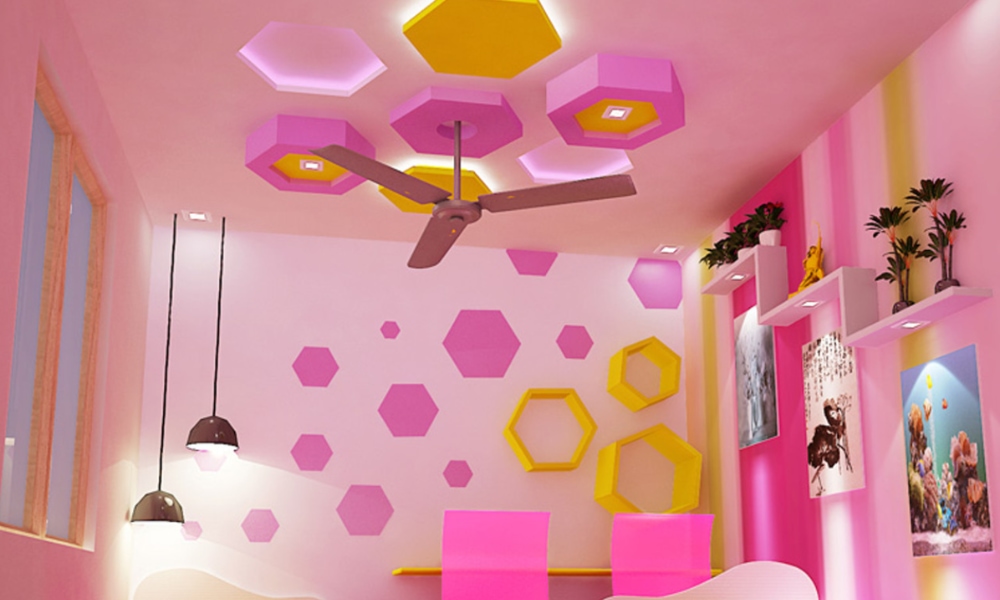 Ceiling Pop Color for kids room