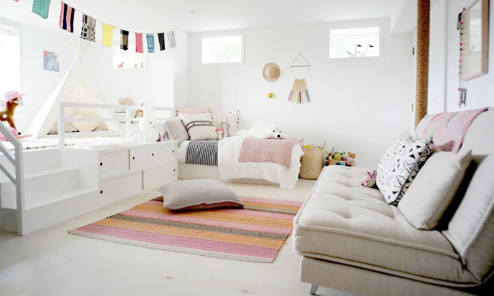 Classic White color for kids room
