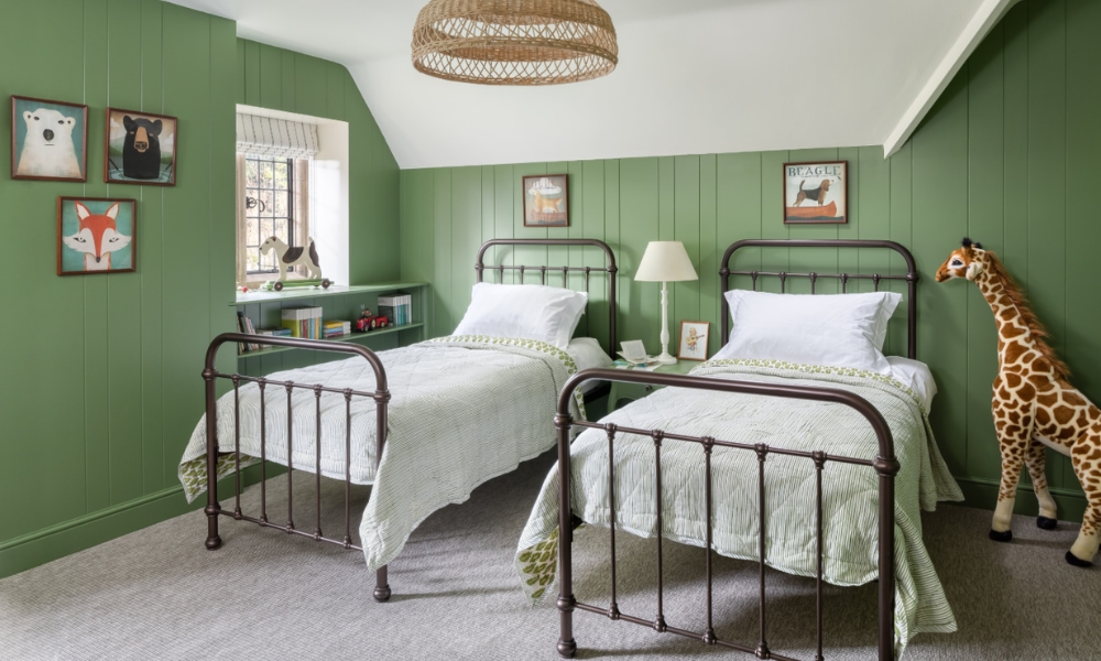 Forest Green color for kids room
