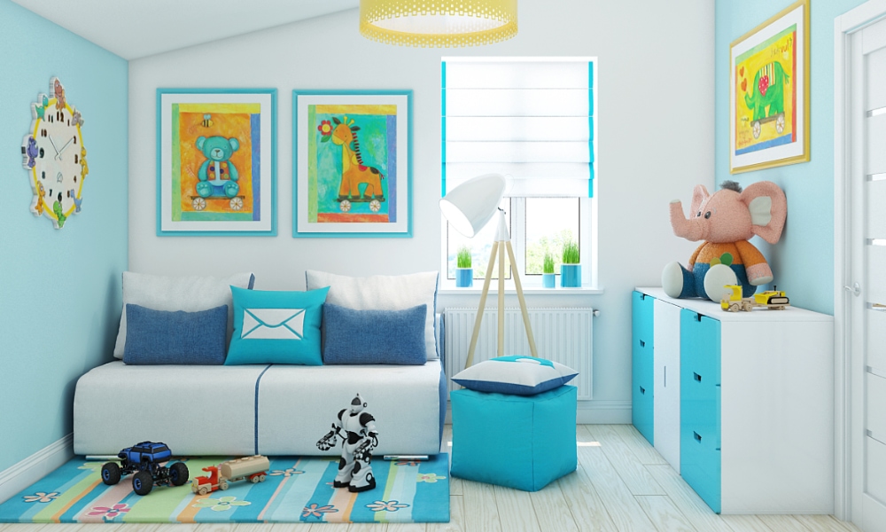 Soft Pastel Blue