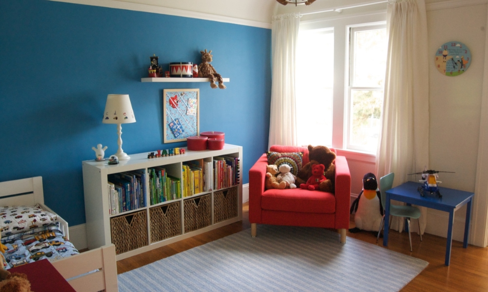 Two-Tone Walls colors for kids
