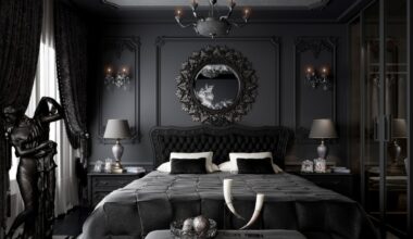 black and white bedroom ideas