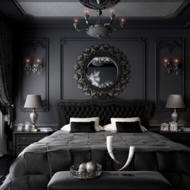 black and white bedroom ideas