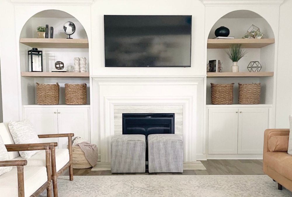 Arched Shelves