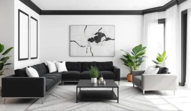Black Trim Interior Design