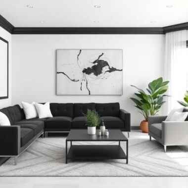 Black Trim Interior Design
