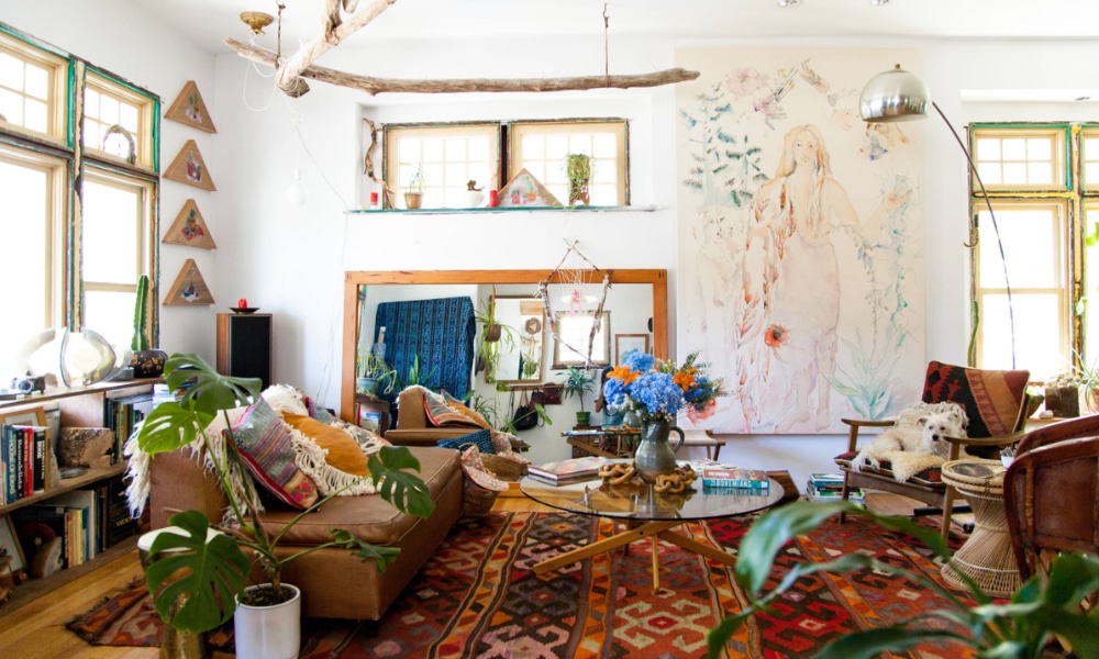 Bohemian interior design
