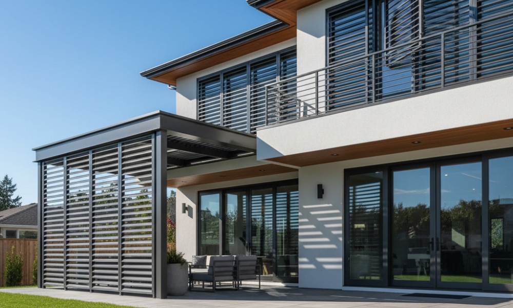 Decorative Louvred Panels And Screens
