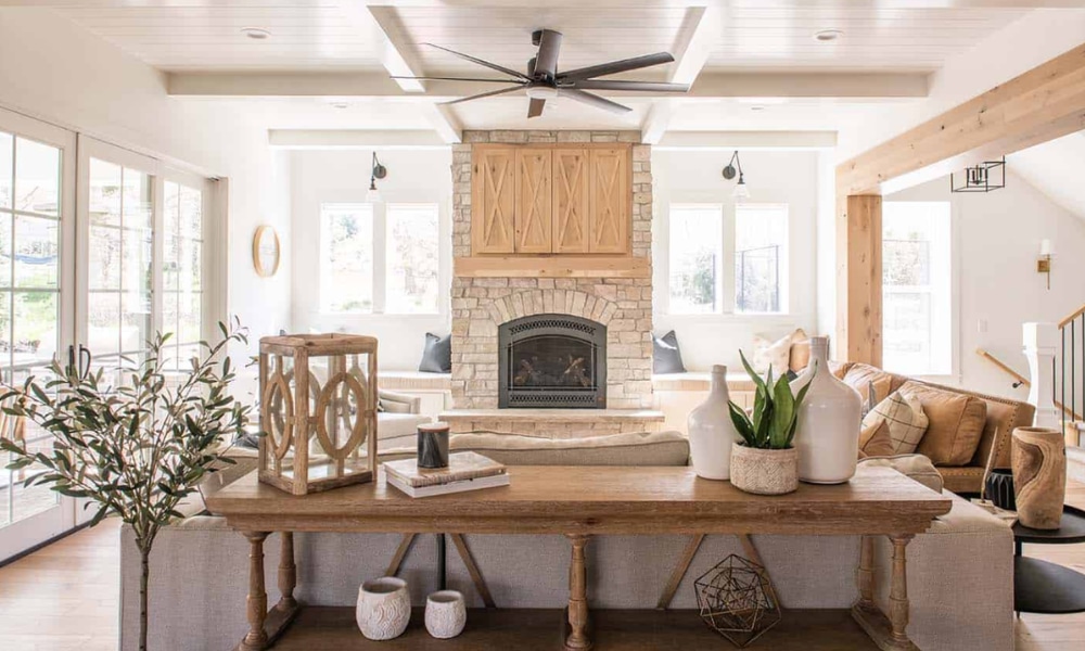 Farmhouse interior design