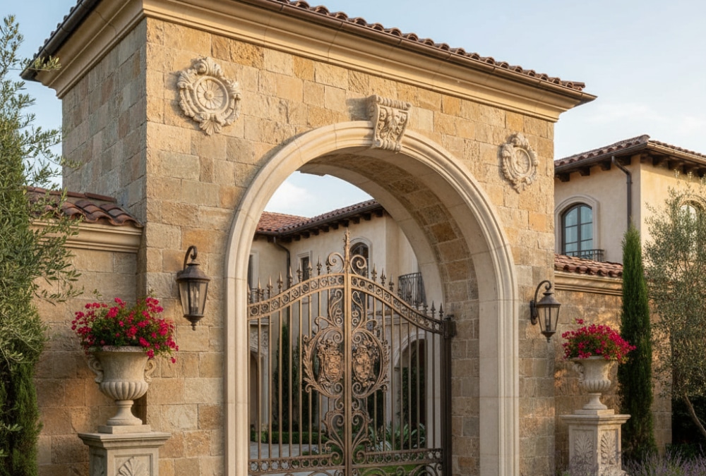 Gate Arch Design for Home Exterior