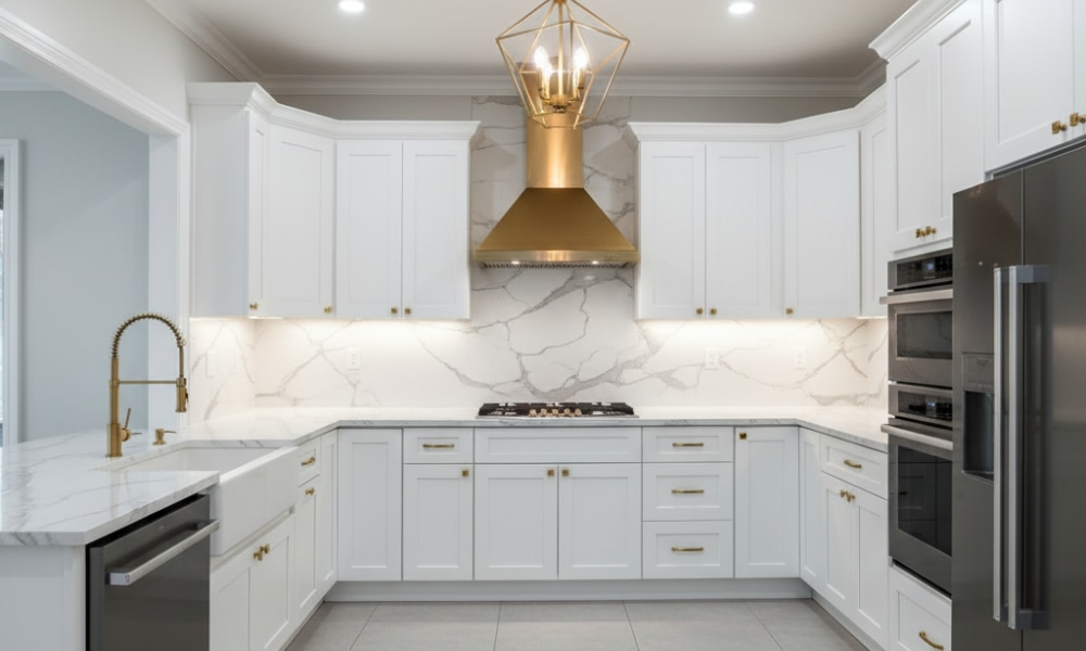 Glamorous Gold Accents