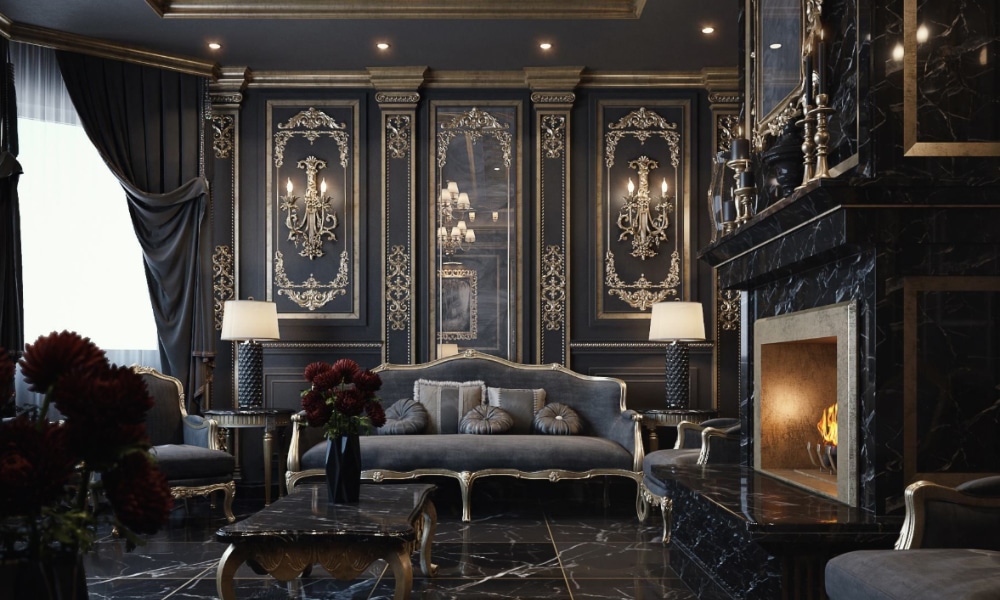 Gothic interior design