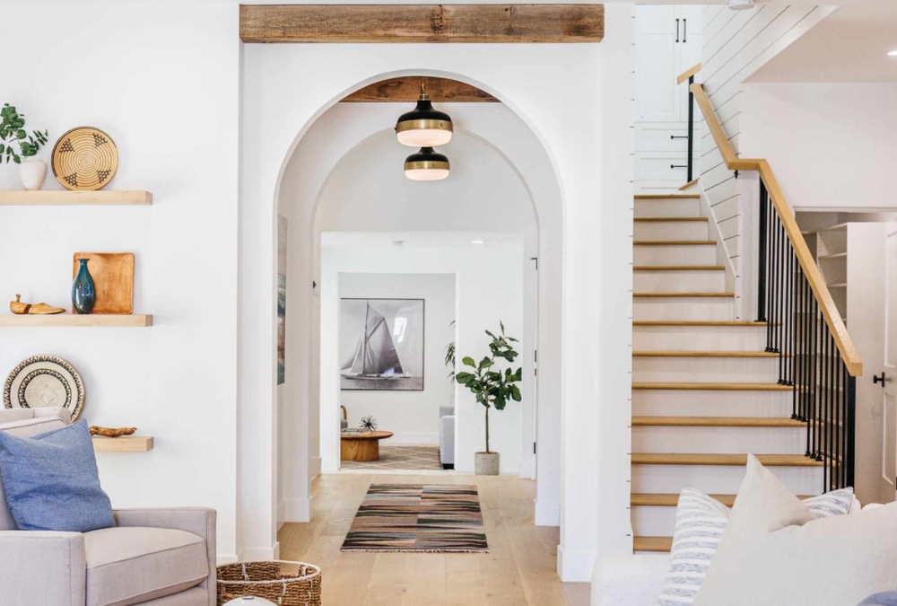 Hallway Transition Arches