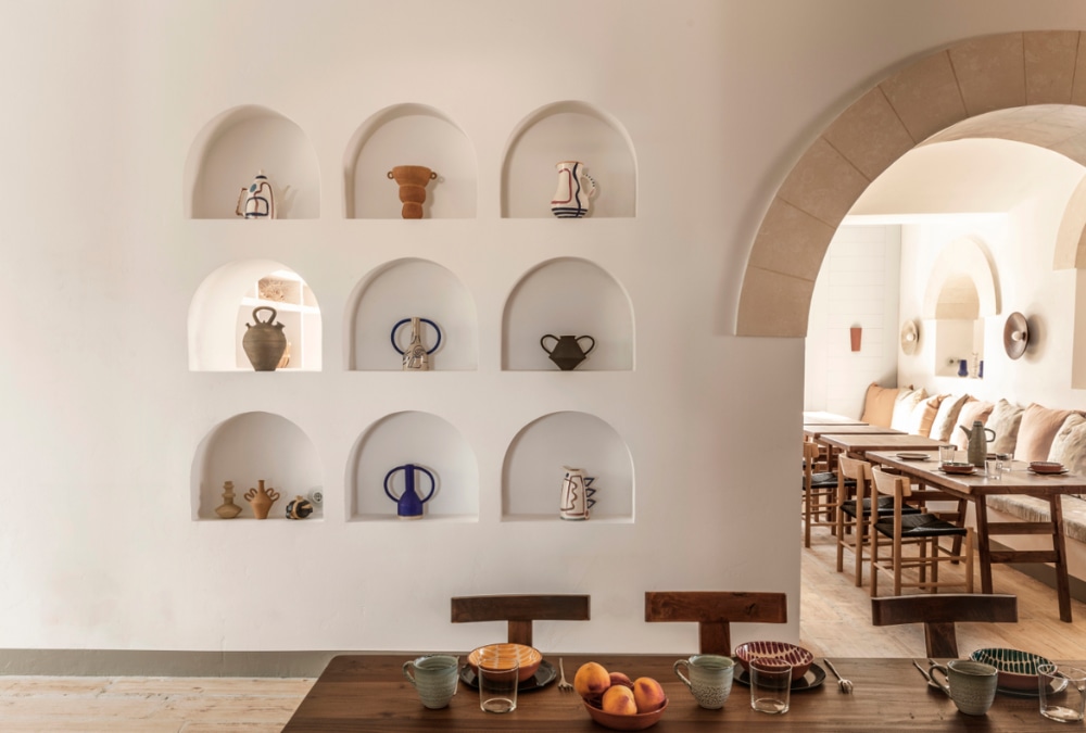 Interior Wall Niche Arches