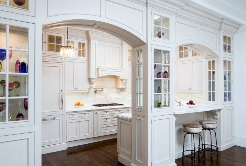 Kitchen Pass-Through Arch