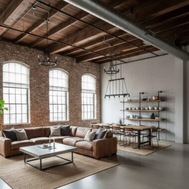 Rustic Industrial Interior Design