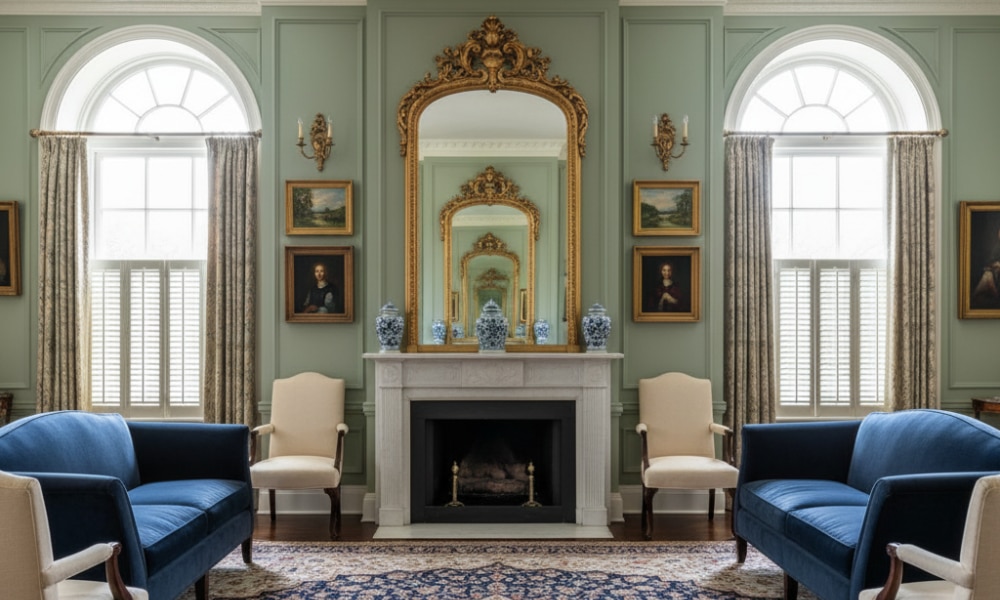 georgian style home interior