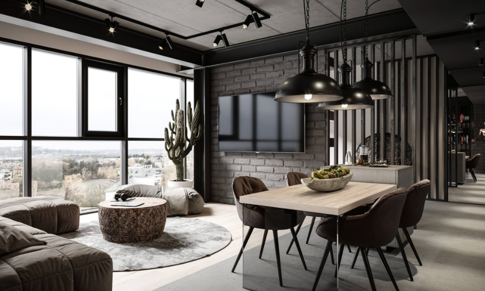 industrial  interior design