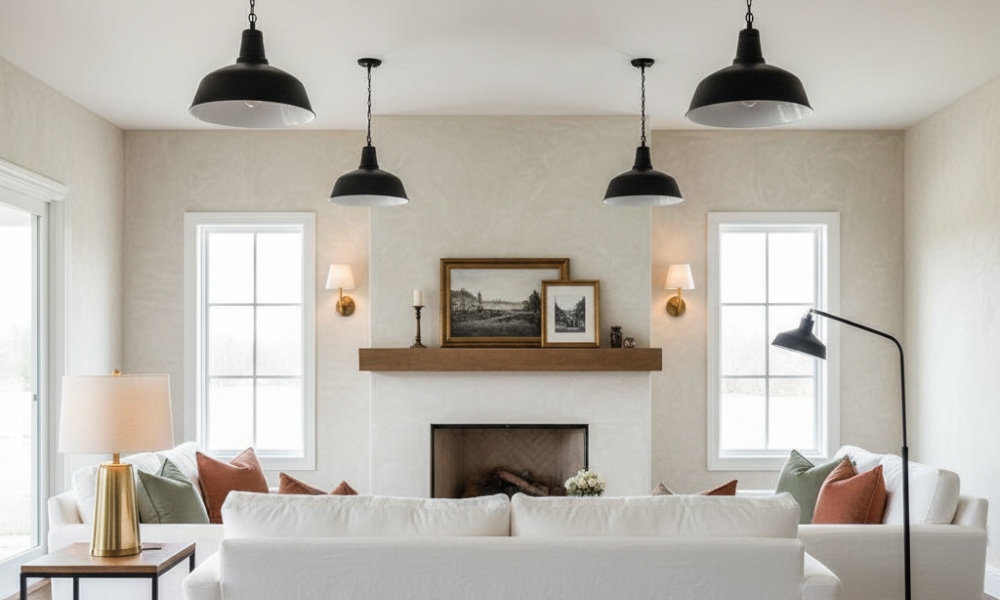 modern country house interior design
