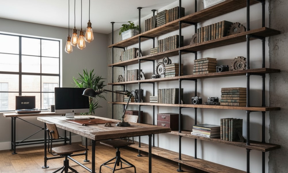 rustic industrial interior design ideas