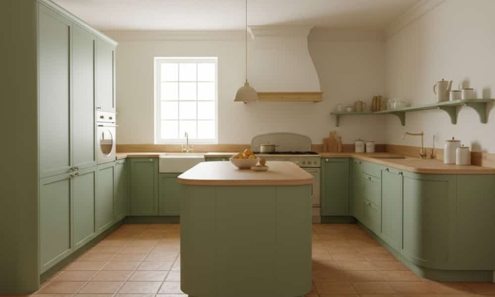 Vintage Kitchen Trends 2025: Small Details Big Impact 8 Curved Edges and Soft Shapes in Cabinets in vintage kitchen trends