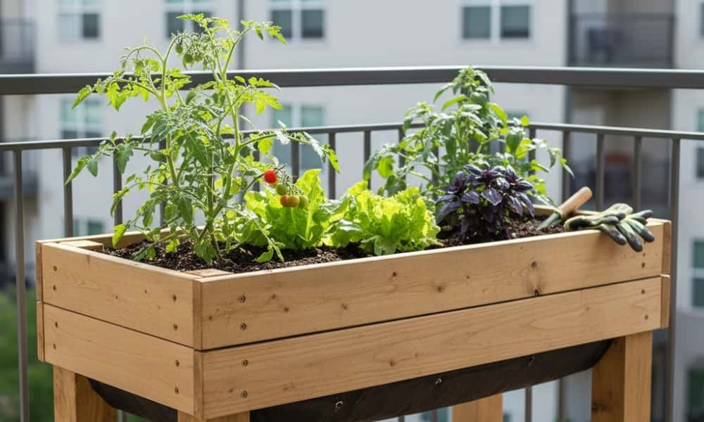 10+ Raised Bed Garden Ideas That Make Growing Easier 6 DIY Raised Garden Bed with Legs