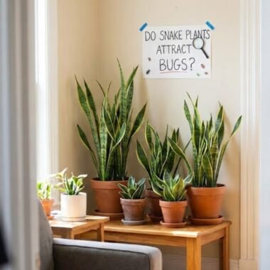 Do Snake Plants Really Attract Bugs