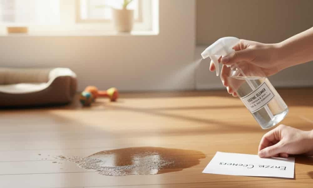 How to Get Urine Smell Out of Wood Floors 4 Enzyme Cleaner Method for Urine Smell Out of Wood Floor