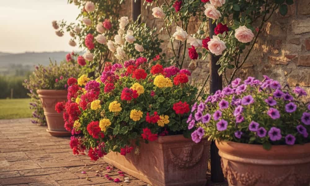 Rustic Italian Garden Design Ideas for a Timeless Mediterranean Look 7 Flowering Plants in Italian garden