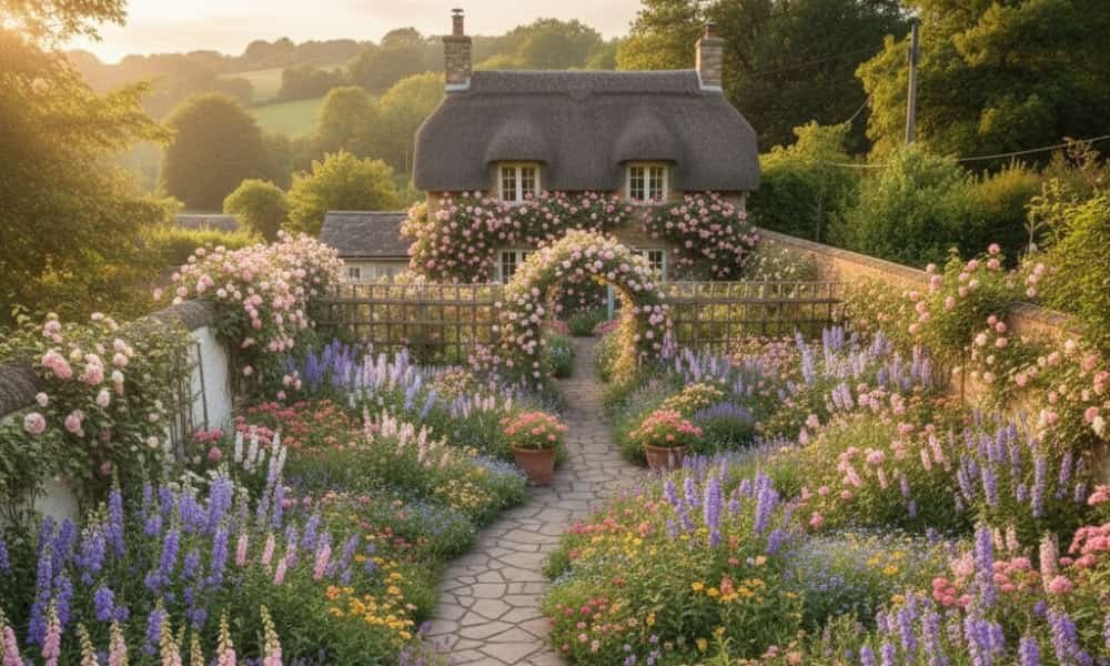 Cottage Garden Design Plans: Best Flowers, Layouts, and Tips 8 Front Yard Plan for cottage garden