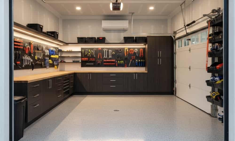 How Much Does It Cost To Build A Garage? 4 Interior Upgrades for garage