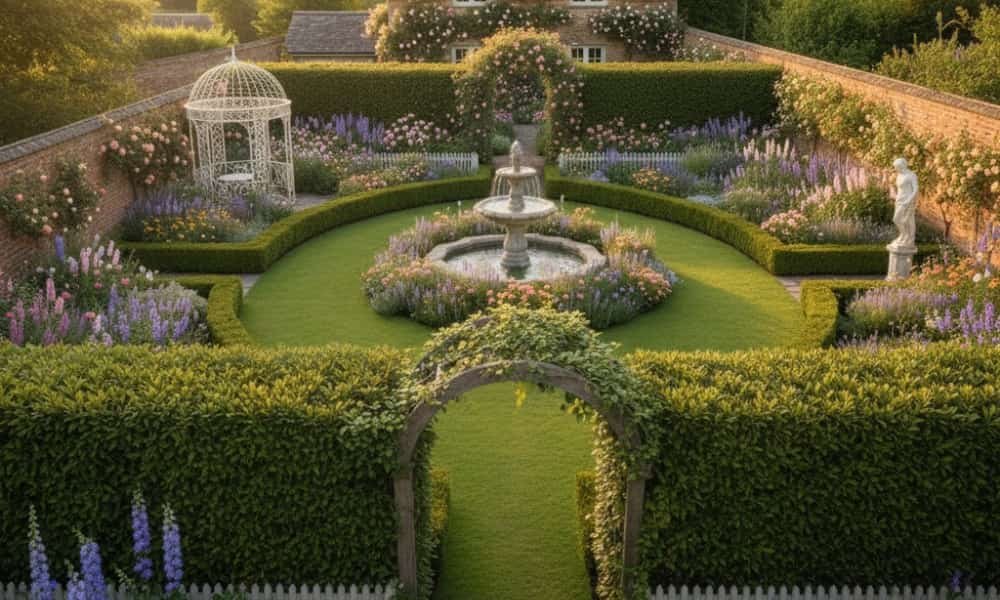 Cottage Garden Design Plans: Best Flowers, Layouts, and Tips 7 Large Garden Layout