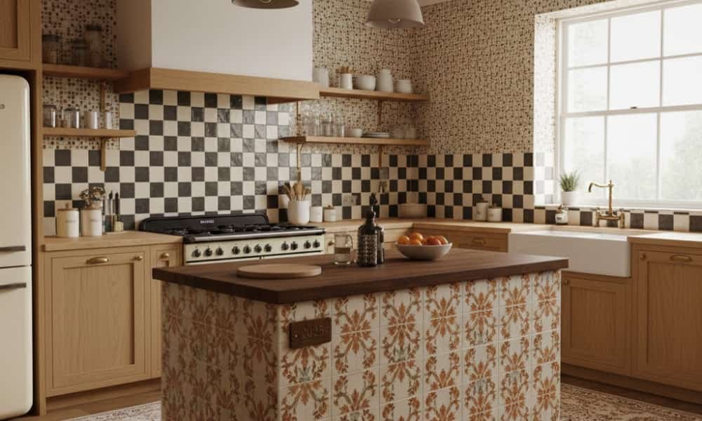 Vintage Kitchen Trends 2025: Small Details Big Impact 4 Patterned Backsplashes and Tiles for Vintage Kitchen