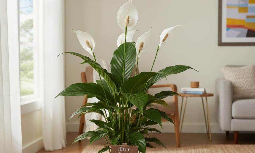 Best Types of Peace Lilies for Indoor Spaces 7 Jetty Peace Lily