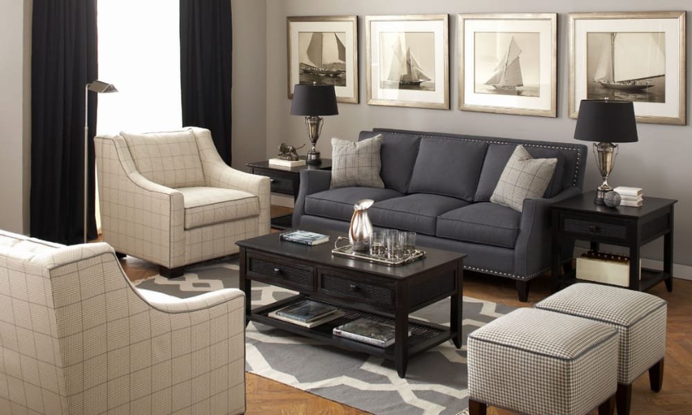 How to Furnish a Large Living Room? 2 Right Size Furniture for the living room