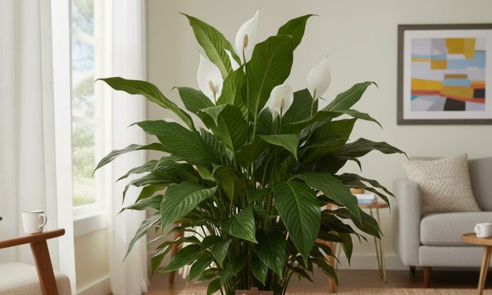 Best Types of Peace Lilies for Indoor Spaces 8 Sensation Peace Lily