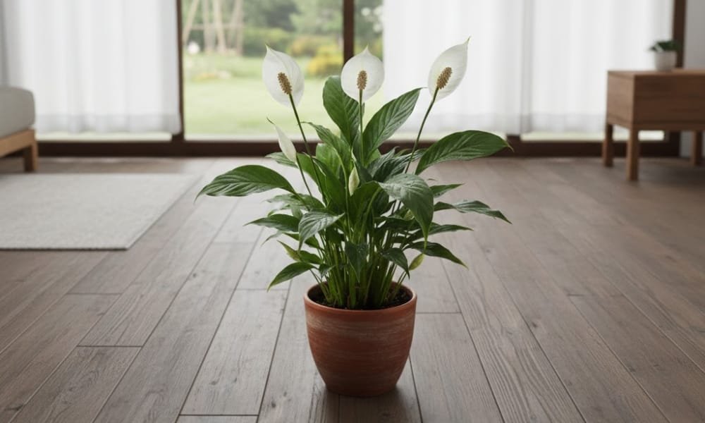Best Types of Peace Lilies for Indoor Spaces 2 Spathiphyllum Wallisii
