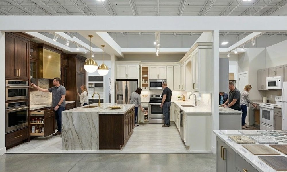 Essential Tips for Designing a Kitchen Showroom Display 5 kitchen showroom design ideas