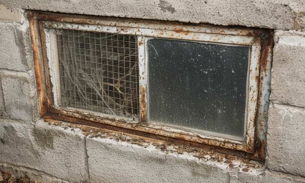 How to Replace a Basement Window 2 Old Window Replacement